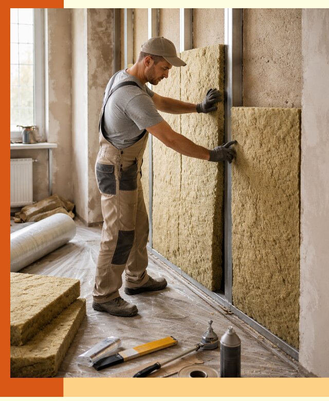 Утепление квартиры в зиме — комплексная теплоизоляция стен и полов