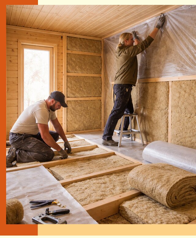 Профессиональное утепление бани в зиме — качественно и надежно