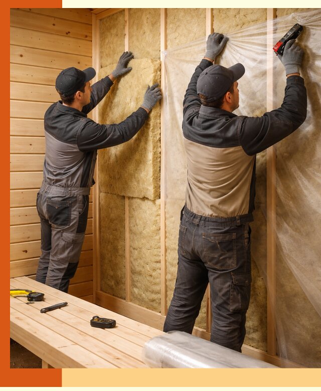 Профессиональное утепление сауны в зиме с гарантиями качества