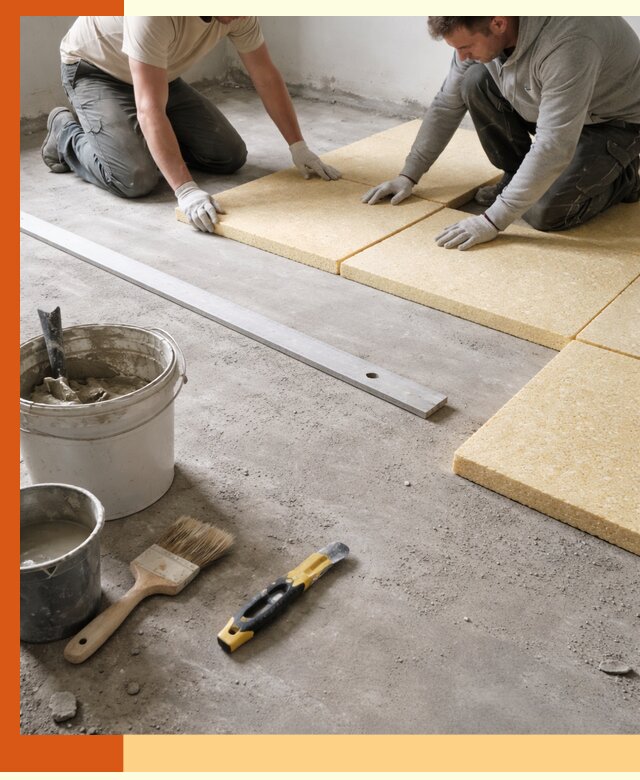 Утепление бетонного пола в зиме профессионально и недорого