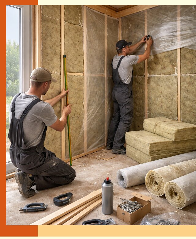 Профессиональное утепление веранды и крыльца в зиме