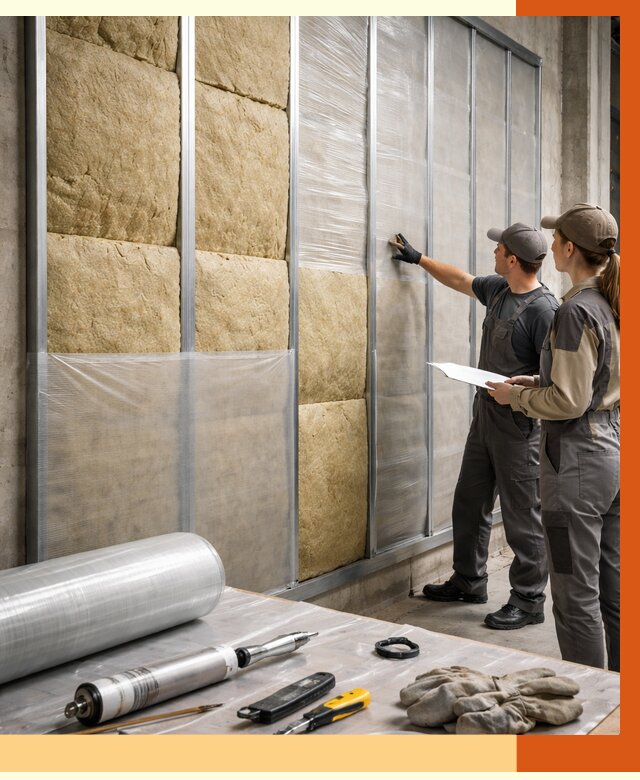 Утепление склада химсырья в зиме от 4603 руб. под ключ | ТепломастерЗма