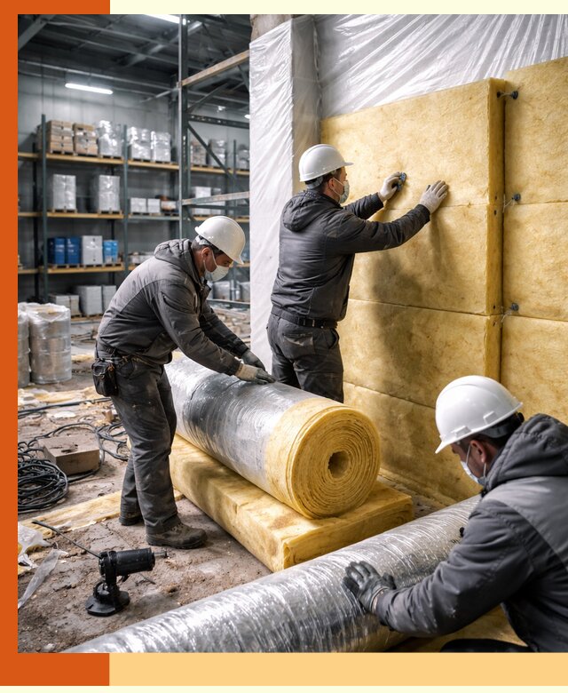 Утепление склада химсырья в зиме: безопасная и эффективная изоляция