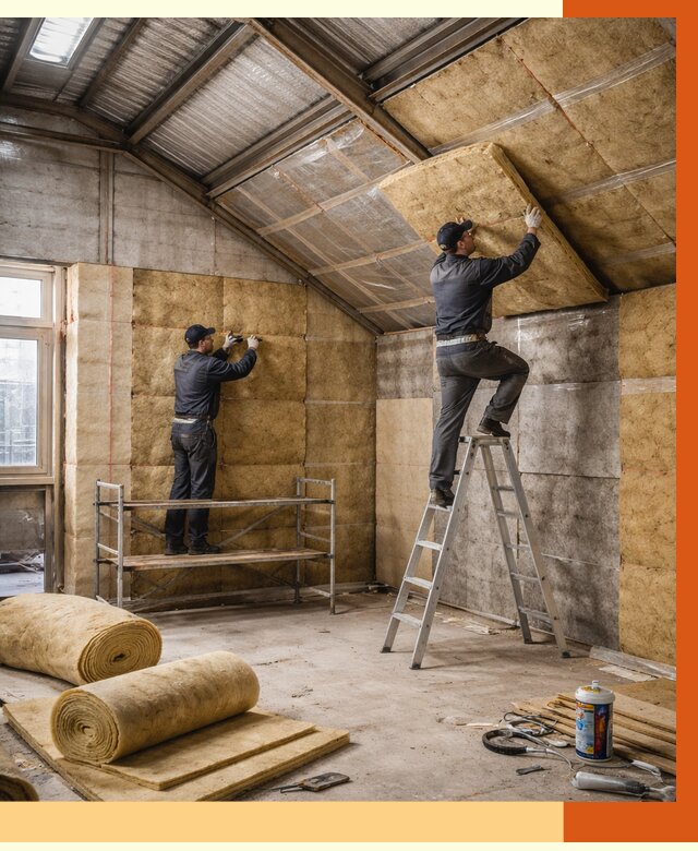 Утепление цеха под ключ в зиме от 189218 руб./м2 — теплоизоляция цеха | ТепломастерЗма