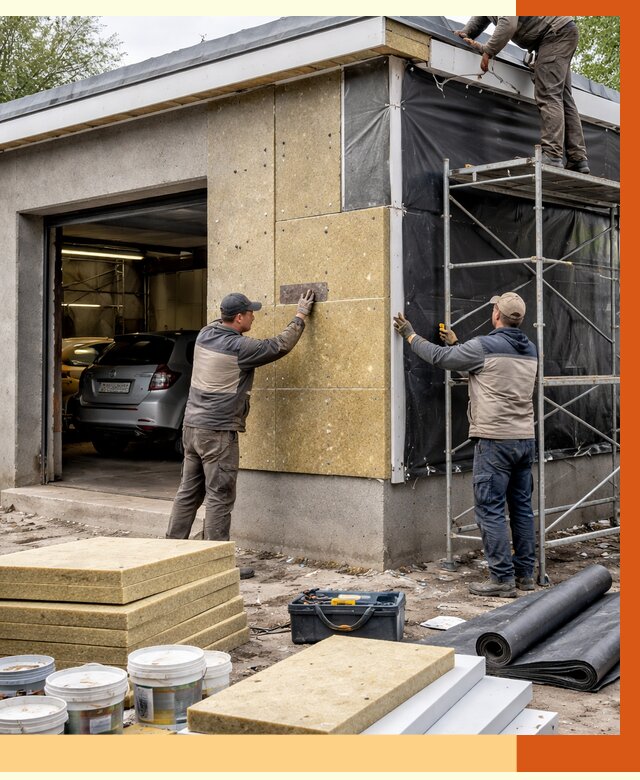 Утепление автосервиса в зиме ппу, пеноизоляция, от 14831 руб/м2 — ТепломастерЗма