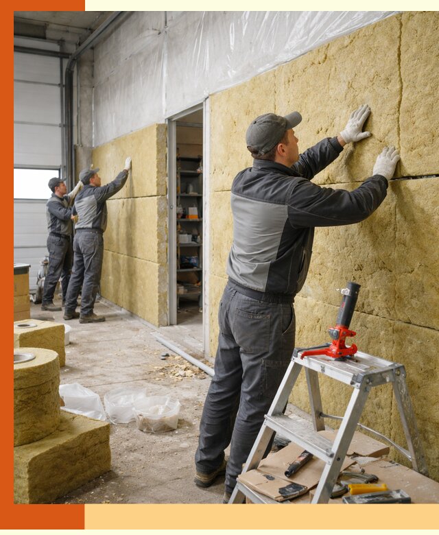 Утепление автосервиса и мастерских в зиме качественно и надёжно