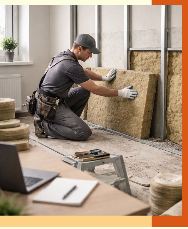 Утепление офиса в зиме от 4603 руб/м2 — комплексное утепление офиса под ключ | ТепломастерЗма