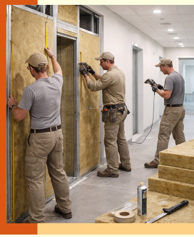 Утепление медицинского центра в зиме — энергосбережение и комфорт