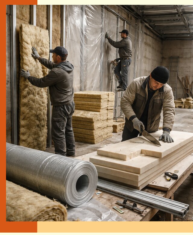 Утепление торгового склада в зиме с энергоэффективными решениями