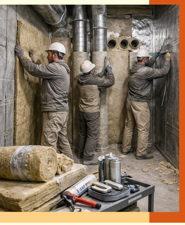 Утепление венткамеры в зиме под ключ от 1483 руб. — профессионально | ТепломастерЗма