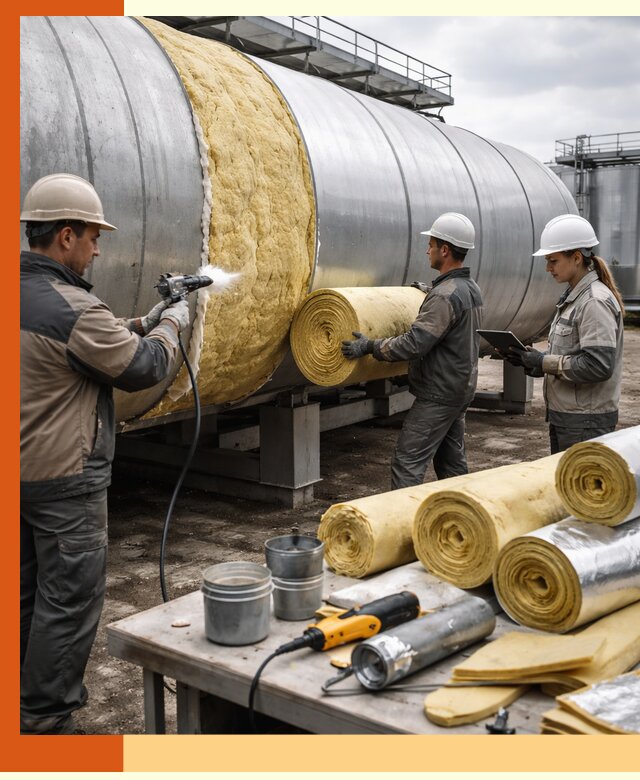 Утепление цистерны в зиме — утеплители и монтаж под ключ