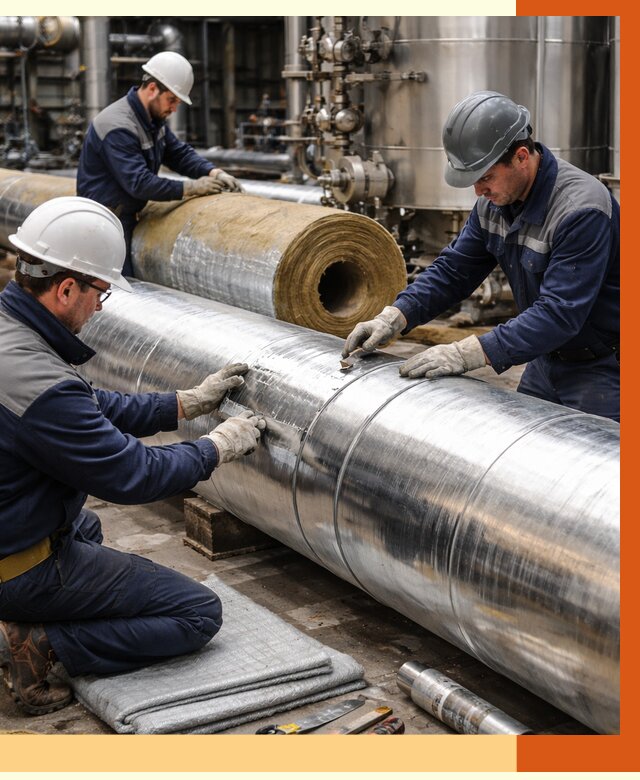 Утепление технологического оборудования в зиме от 4296 руб. за м2 | ТепломастерЗма