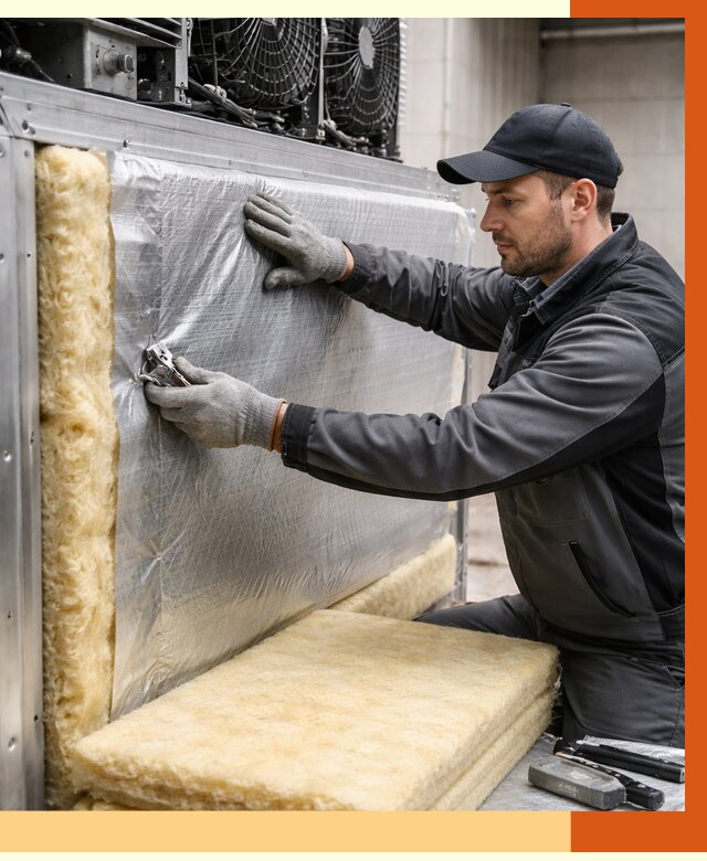 Утепление холодильного агрегата в зиме от 8694 руб. под ключ | ТепломастерЗма