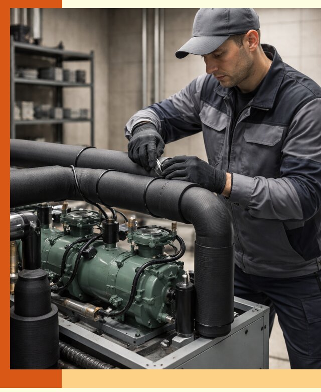 Утепление холодильного агрегата и теплоизоляция в зиме