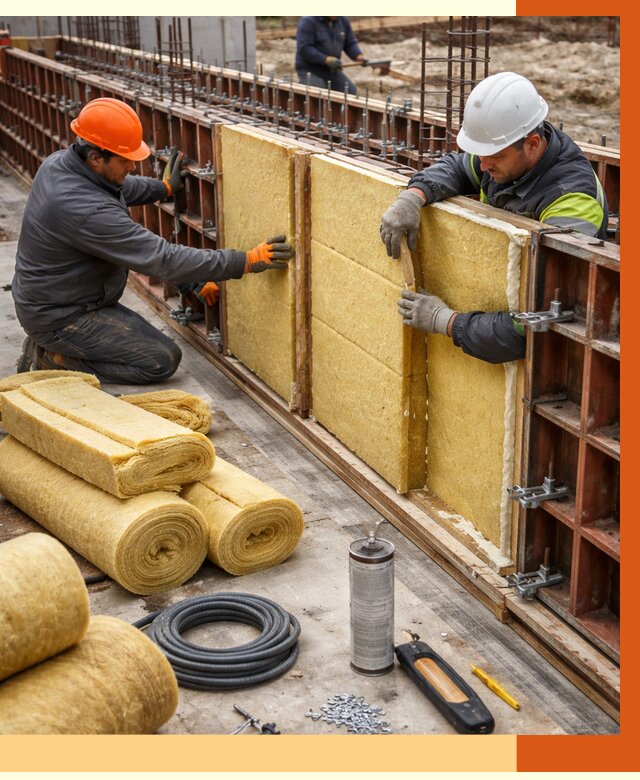 Теплоизоляция опалубки в зиме от 7364 руб. за м2 — услуги и монтаж | ТепломастерЗма