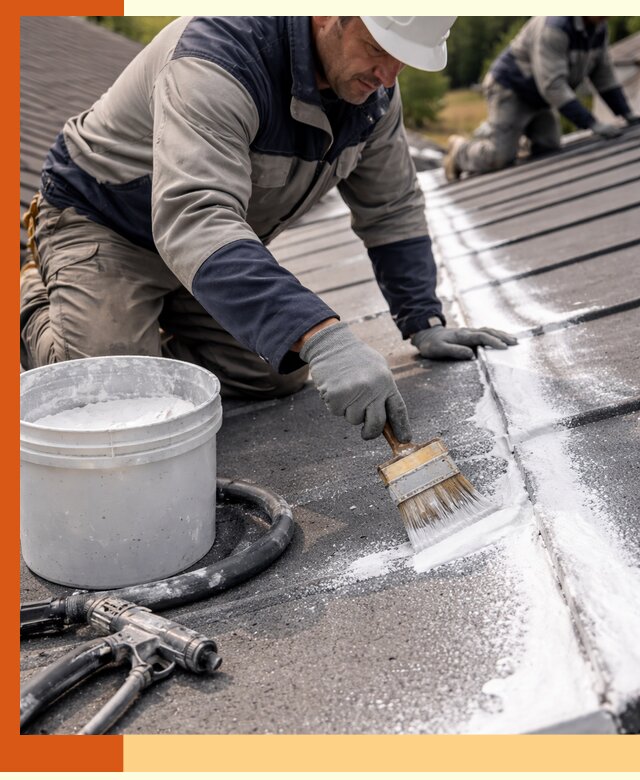 Утепление кровли жидкой теплоизоляцией в зиме