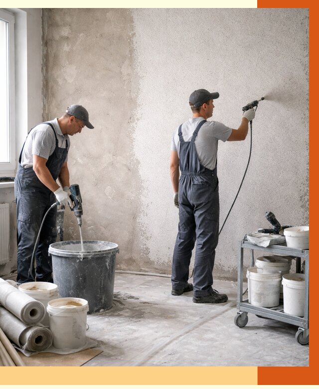 Утепление стен жидкой теплоизоляцией в зиме от 4296 руб/м² | ТепломастерЗма