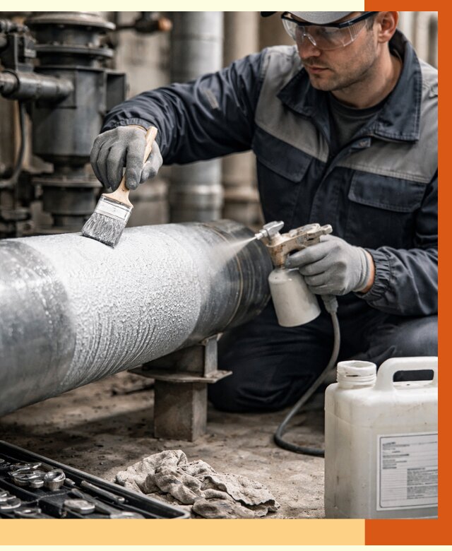 Утепление оборудования жидкой теплоизоляцией в зиме от 4603 руб. | ТепломастерЗма