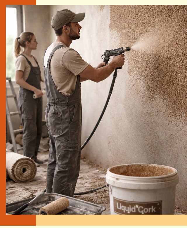 Утепление стен жидкой пробкой в зиме эффективное и долговечное