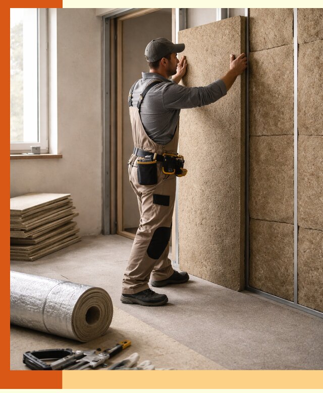 Шумоизоляция дома в зиме — комплексная защита от шума