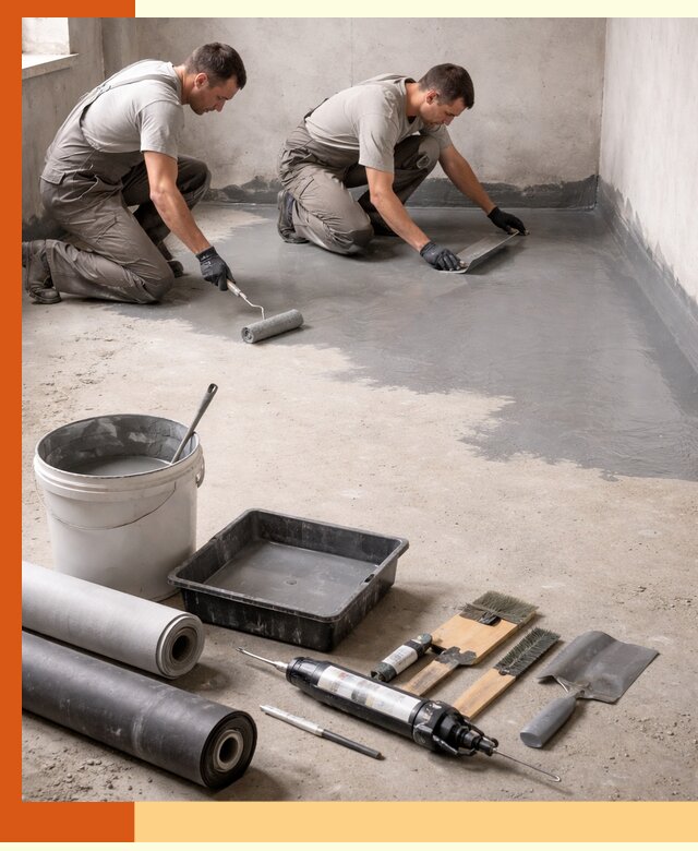 Гидроизоляция пола в зиме — надежная защита от влаги и протечек