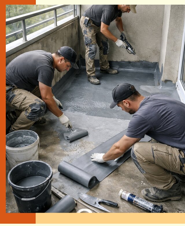 Гидроизоляция балкона в зиме: надежная защита от протечек