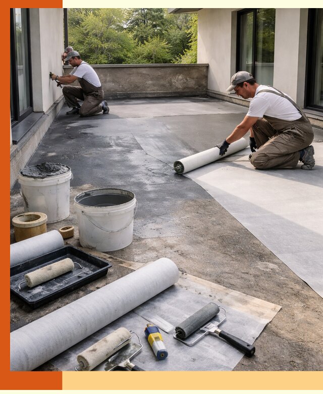 Гидроизоляция террасы в зиме — надежная защита от влаги и протечек