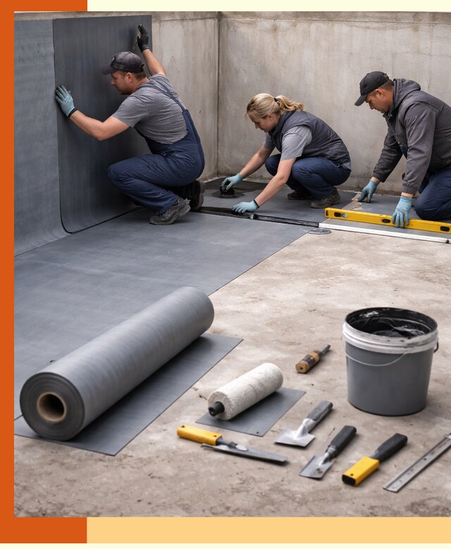 Гидроизоляция бассейна под ключ в зиме — надежная защита и герметизация