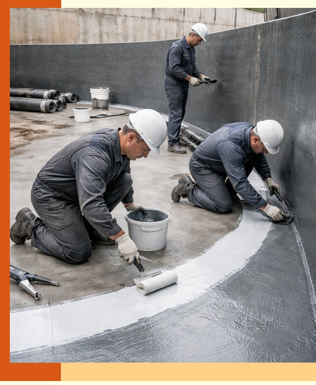 Гидроизоляция резервуара для топлива в зиме