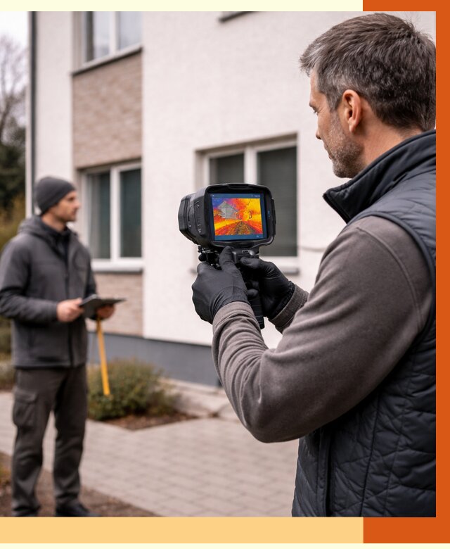 Тепловизионное обследование дома в зиме от 4603 руб. — услуги ТепломастерЗма