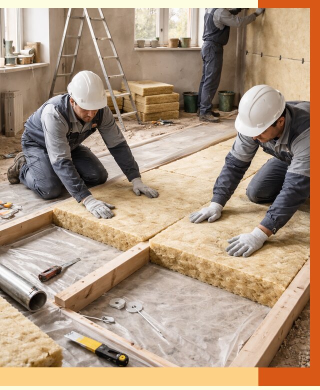 Восстановление теплоизоляции в зиме от 8694 руб. — ремонт утепления под ключ | ТепломастерЗма