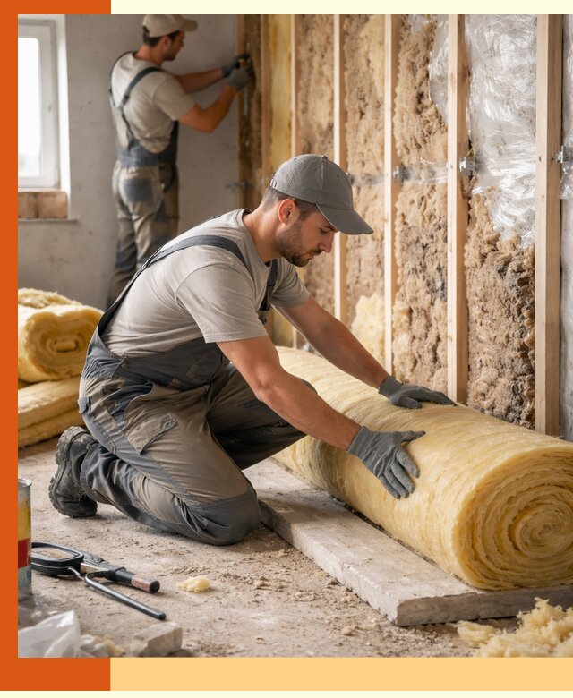 Восстановление теплоизоляции зданий и конструкций в зиме