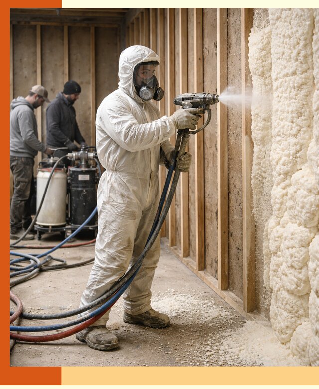 Обучение напылению ППУ: курсы для специалистов в зиме