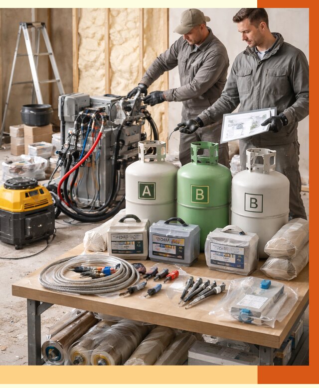 Продажа компонентов ППУ с консультацией в зиме от 4296 руб. | ТепломастерЗма